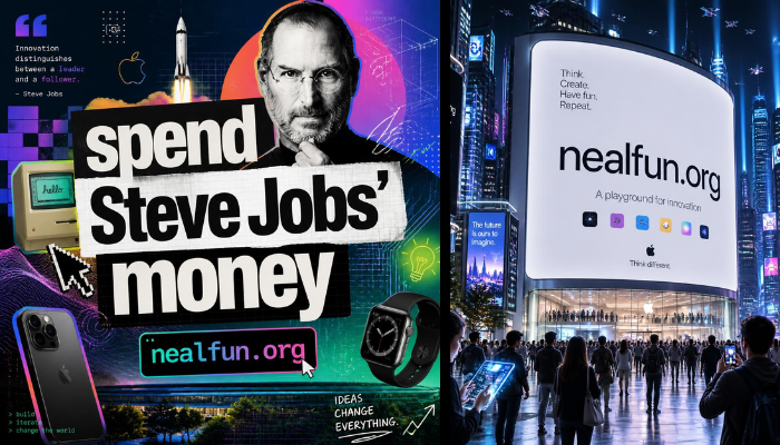 Spend Steve Jobs Money nealfun.org